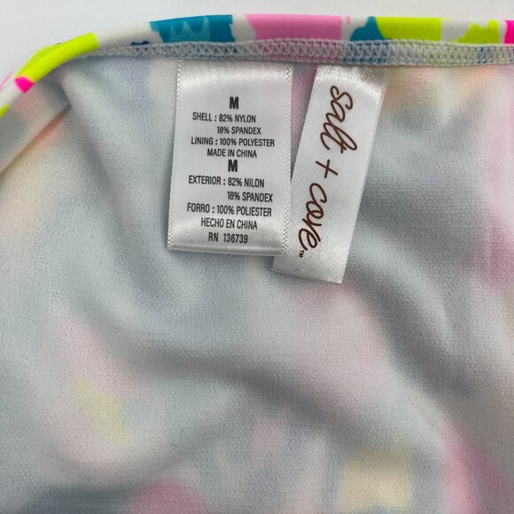 Salt + Cove Strappy Underwire Pushup Bikini Top & Hipster Bottom Set Size M NWT - Picture 5 of 6